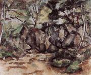 Paul Cezanne Le Sous-bois Spain oil painting artist